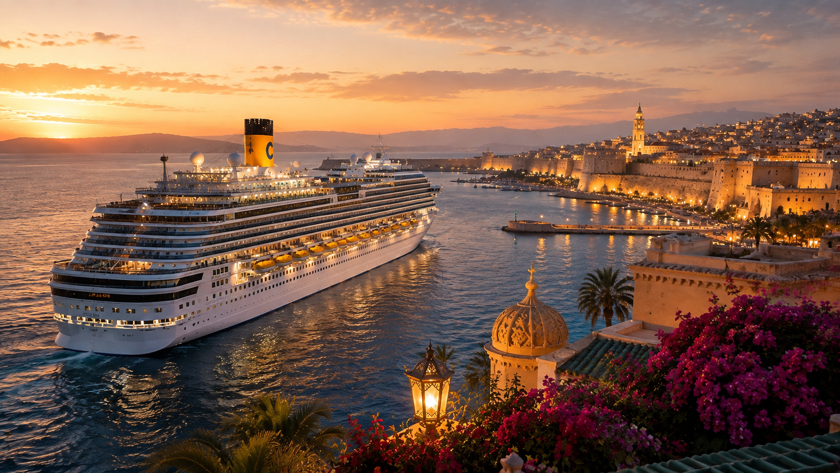COSTA DIADEMA ile BATI AKDENİZ & CEBELİTARIK & PORTEKİZ & FAS