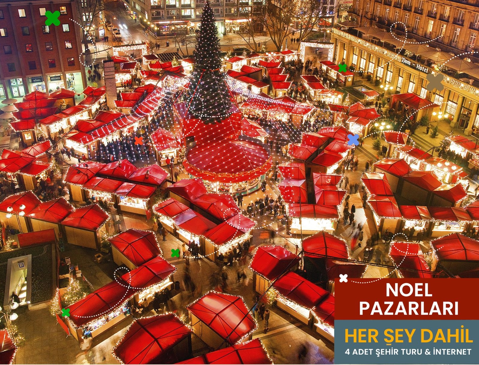 5*DLX CHARLES DICKENS ile  REN NEHRİ’NDE NOEL PAZARLARI