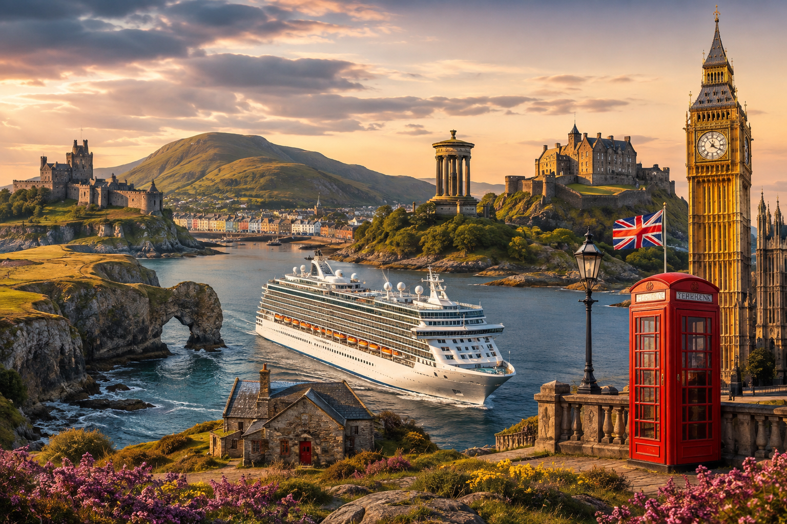 5* MAJESTIC PRINCESS ile  ‘’KURBAN BAYRAMI’NDA’’ BÜYÜK BRİTANYA