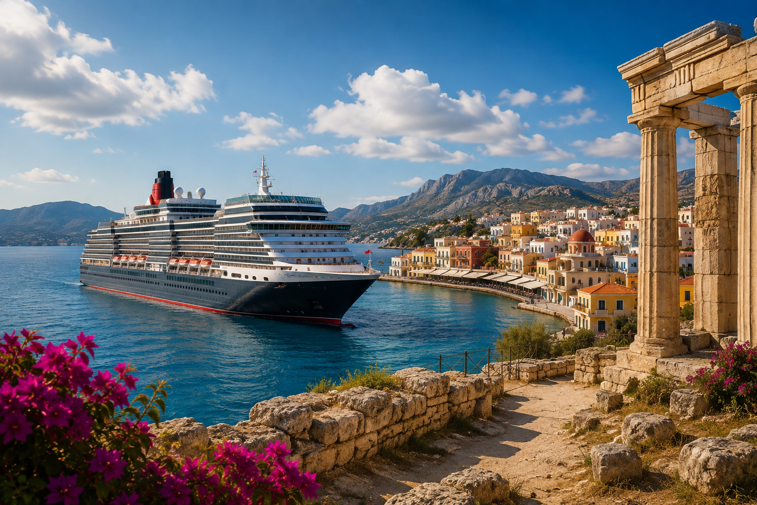 6* QUEEN VICTORIA ile  İSTANBUL’DAN ROMA’YA EGE & AKDENİZ 