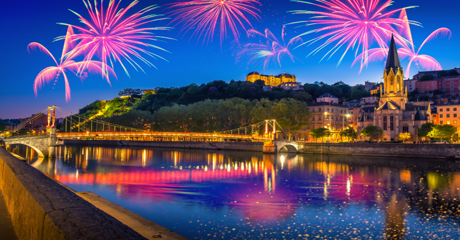 VIVA VOYAGE İLE LYON IŞIK FESTİVALİ’NDE  G.FRANSA & RHONE NEHRİ (NOEL PAZARLARI)