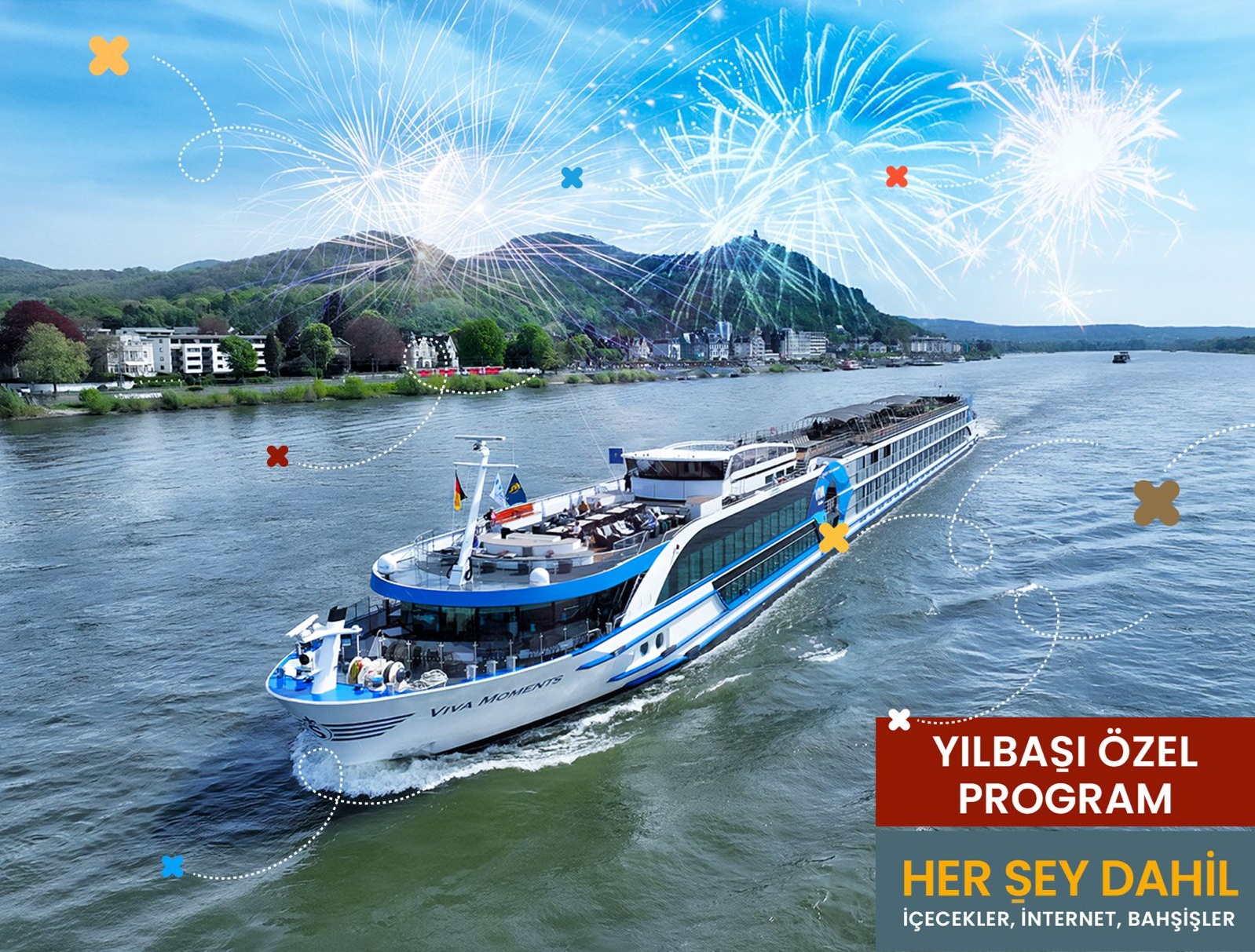5* VİVA MOMENTS İLE YILBAŞI’NDA REN NEHRİ HOLLANDA & BELÇİKA (İZMİR'DEN DİREKT)